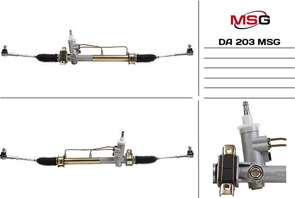 MSG DA 203 - Stūres mehānisms autodraugiem.lv