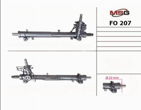 MSG FO 207 - Stūres mehānisms autodraugiem.lv