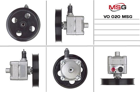 MSG VO 020 - Hidrosūknis, Stūres iekārta autodraugiem.lv