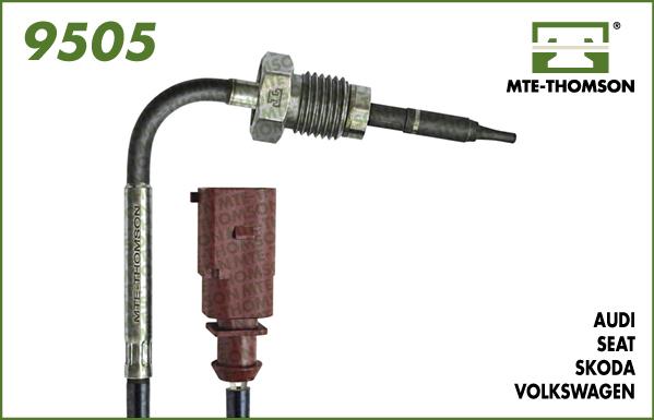 MTE-Thomson 9505 - Devējs, Izplūdes gāzu temperatūra autodraugiem.lv