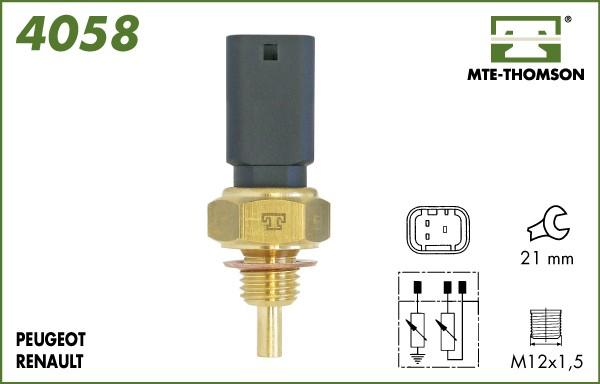 MTE-Thomson 4058 - Devējs, Dzesēšanas šķidruma temperatūra autodraugiem.lv