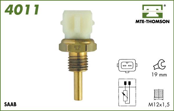 MTE-Thomson 4011 - Devējs, Dzesēšanas šķidruma temperatūra autodraugiem.lv