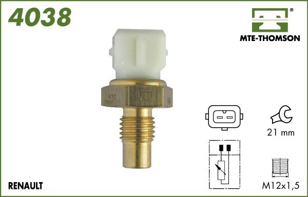 MTE-Thomson 4038 - Devējs, Dzesēšanas šķidruma temperatūra autodraugiem.lv