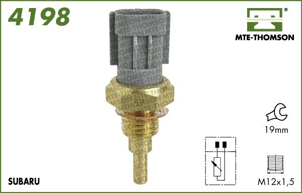 MTE-Thomson 4198 - Devējs, Dzesēšanas šķidruma temperatūra autodraugiem.lv