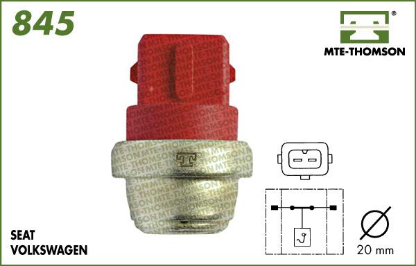 MTE-Thomson 845.65/55 - Termoslēdzis, Radiatora ventilators autodraugiem.lv