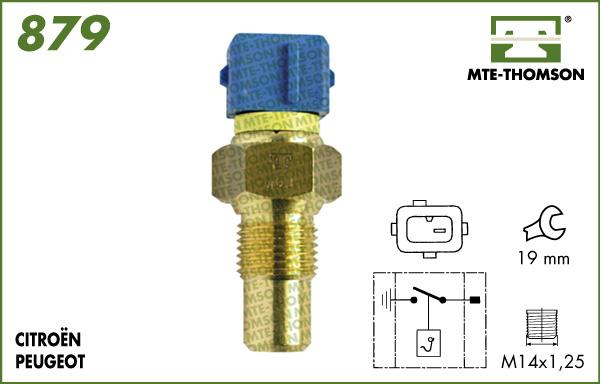 MTE-Thomson 879.120 - Termoslēdzis, Radiatora ventilators autodraugiem.lv