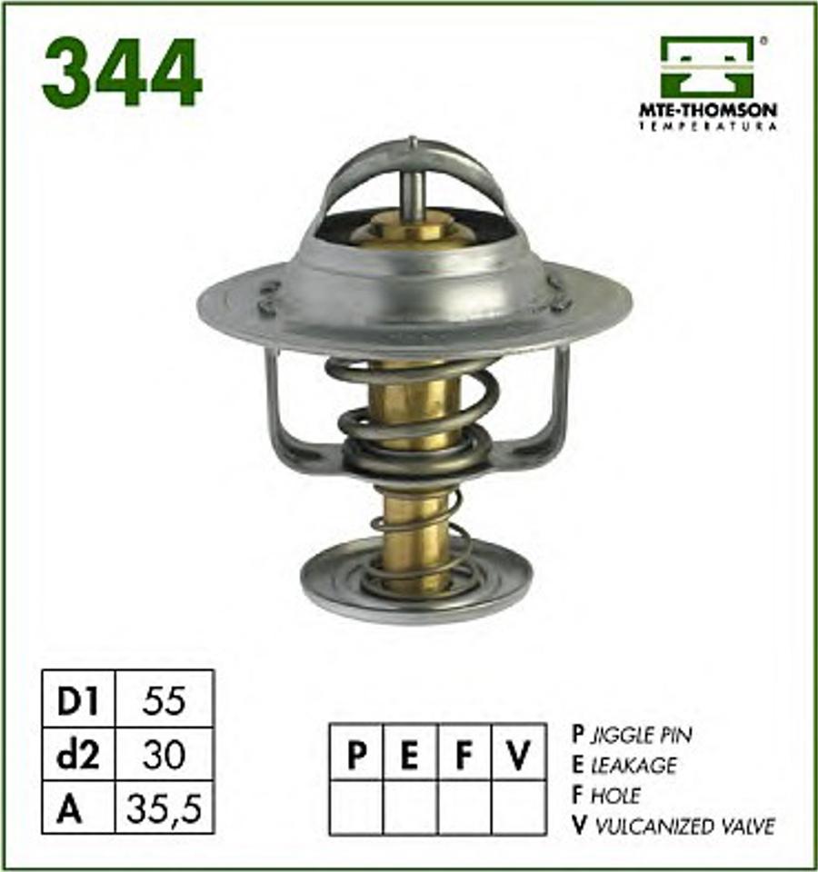 MTE-Thomson 344.83 - Termostats, Dzesēšanas šķidrums autodraugiem.lv