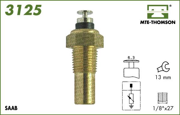MTE-Thomson 3125 - Devējs, Dzesēšanas šķidruma temperatūra autodraugiem.lv