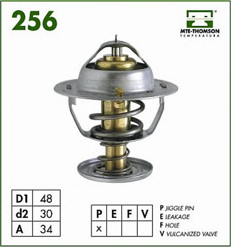 MTE-Thomson 256.82 - Termostats, Dzesēšanas šķidrums autodraugiem.lv