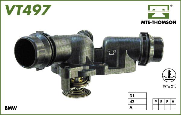 MTE-Thomson VT497.97 - Termostats, Dzesēšanas šķidrums autodraugiem.lv