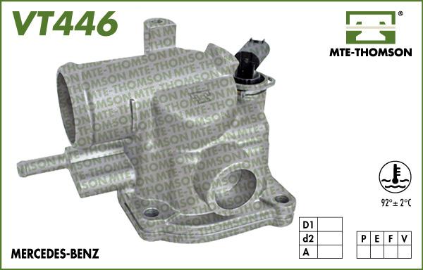 MTE-Thomson VT446.92 - Termostats, Dzesēšanas šķidrums autodraugiem.lv