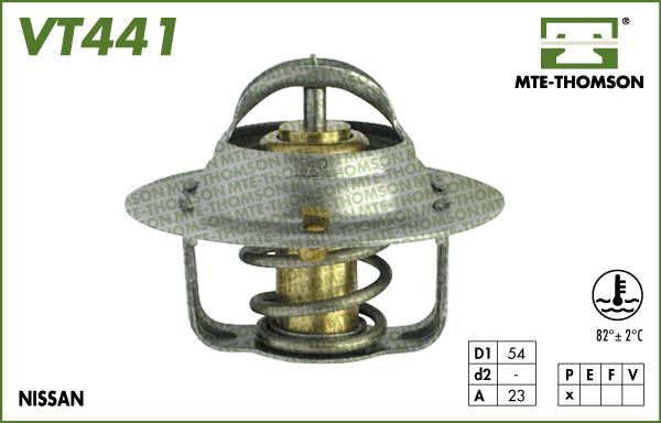 MTE-Thomson VT441.88 - Termostats, Dzesēšanas šķidrums autodraugiem.lv