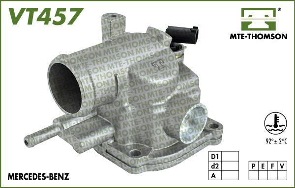 MTE-Thomson VT457.87 - Termostats, Dzesēšanas šķidrums autodraugiem.lv