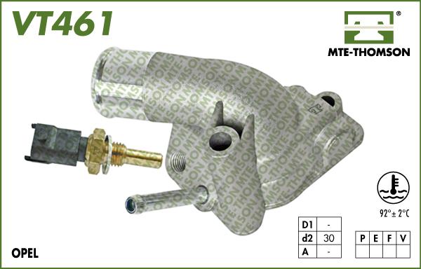 MTE-Thomson VT461.92 - Termostats, Dzesēšanas šķidrums autodraugiem.lv
