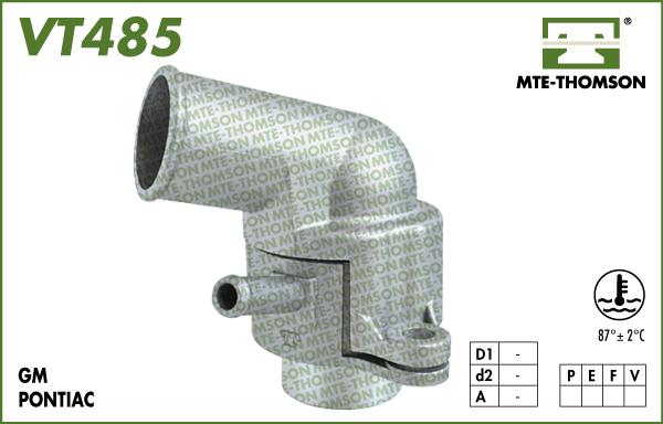 MTE-Thomson VT485.87 - Termostats, Dzesēšanas šķidrums autodraugiem.lv