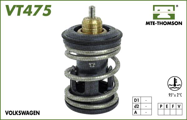 MTE-Thomson VT475.95 - Termostats, Dzesēšanas šķidrums autodraugiem.lv