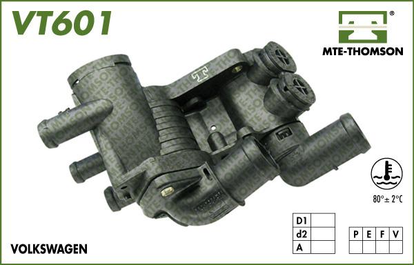 MTE-Thomson VT601.80 - Termostats, Dzesēšanas šķidrums autodraugiem.lv