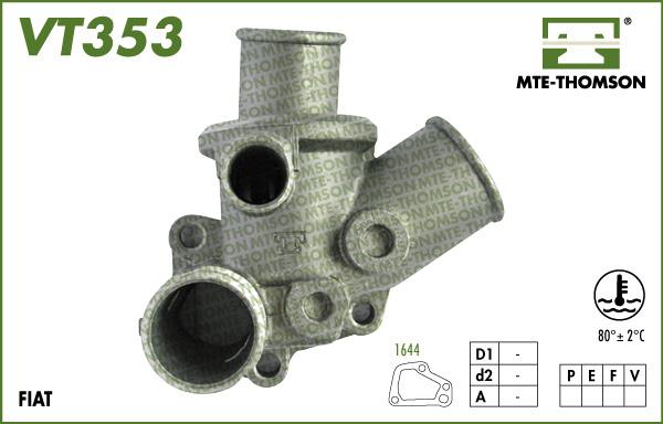 MTE-Thomson VT353.80 - Termostats, Dzesēšanas šķidrums autodraugiem.lv