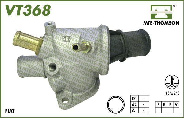 MTE-Thomson VT368.88 - Termostats, Dzesēšanas šķidrums autodraugiem.lv