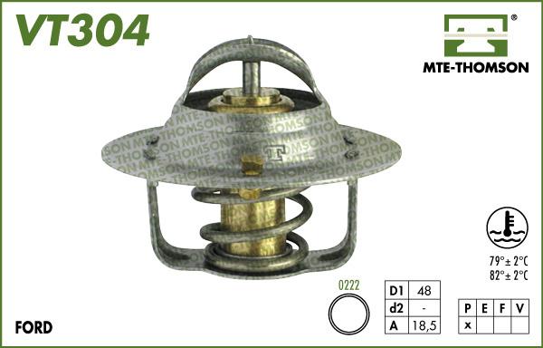 MTE-Thomson VT304.92 - Termostats, Dzesēšanas šķidrums autodraugiem.lv