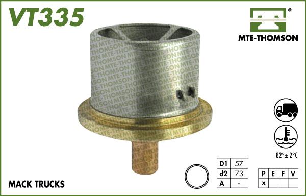 MTE-Thomson VT335.82 - Termostats, Dzesēšanas šķidrums autodraugiem.lv