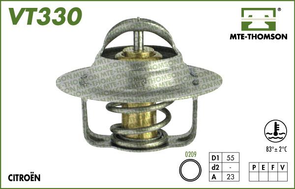 MTE-Thomson VT330.83 - Termostats, Dzesēšanas šķidrums autodraugiem.lv