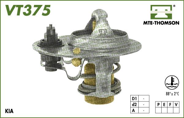 MTE-Thomson VT375.88 - Termostats, Dzesēšanas šķidrums autodraugiem.lv