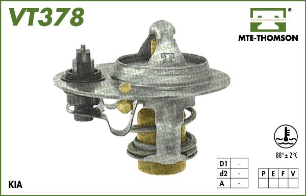 MTE-Thomson VT378.88 - Termostats, Dzesēšanas šķidrums autodraugiem.lv