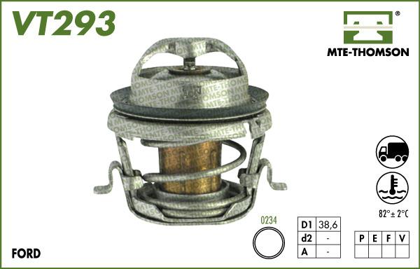 MTE-Thomson VT293.88 - Termostats, Dzesēšanas šķidrums autodraugiem.lv