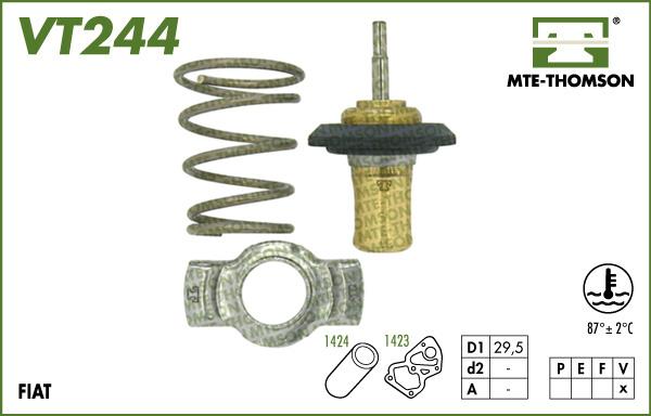 MTE-Thomson VT244.87 - Termostats, Dzesēšanas šķidrums autodraugiem.lv