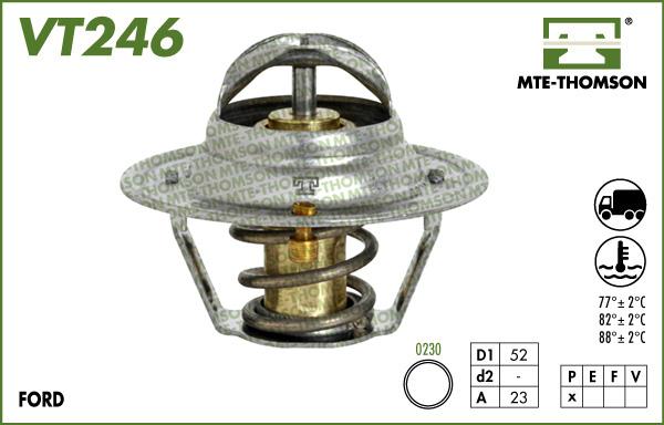 MTE-Thomson VT246.88 - Termostats, Dzesēšanas šķidrums autodraugiem.lv