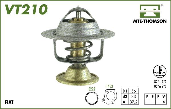 MTE-Thomson VT210.82 - Termostats, Dzesēšanas šķidrums autodraugiem.lv