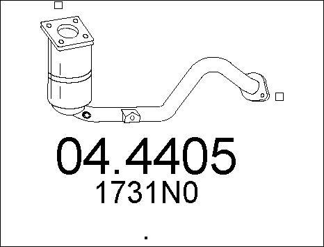 MTS 04.4405 - Katalizators autodraugiem.lv