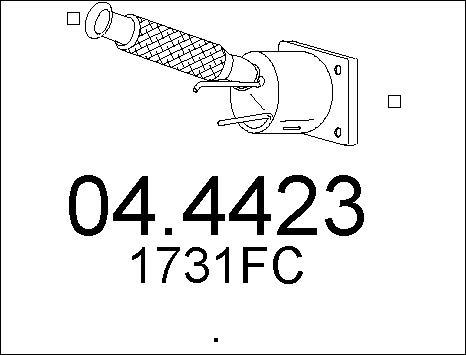 MTS 04.4423 - Katalizators autodraugiem.lv