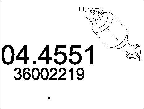 MTS 04.4551 - Katalizators autodraugiem.lv