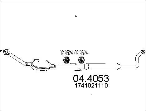 MTS 04.4053 - Katalizators autodraugiem.lv