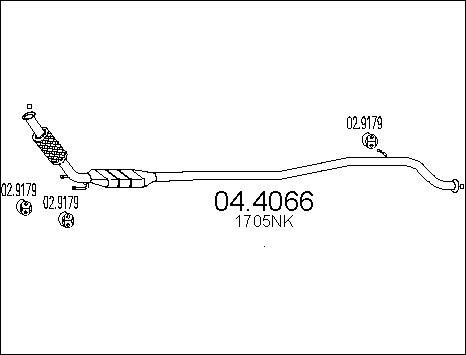 MTS 04.4066 - Katalizators autodraugiem.lv