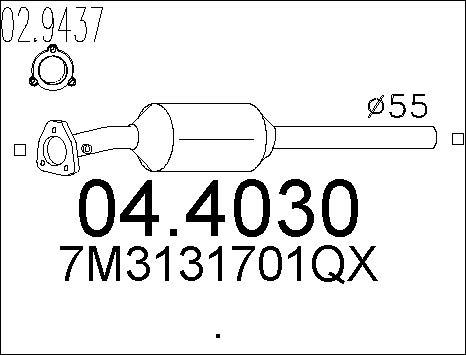 MTS 04.4030 - Katalizators autodraugiem.lv