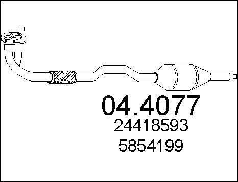 MTS 04.4077 - Katalizators autodraugiem.lv