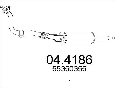 MTS 04.4186 - Katalizators autodraugiem.lv