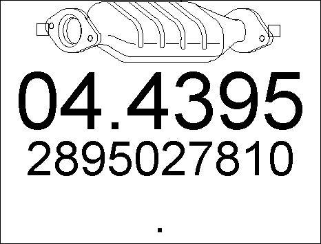 MTS 04.4395 - Katalizators autodraugiem.lv