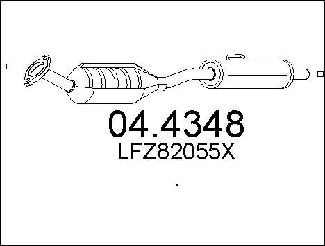MTS 04.4348 - Katalizators autodraugiem.lv