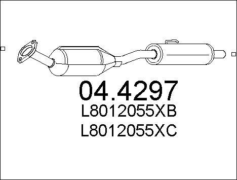 MTS 04.4297 - Katalizators autodraugiem.lv