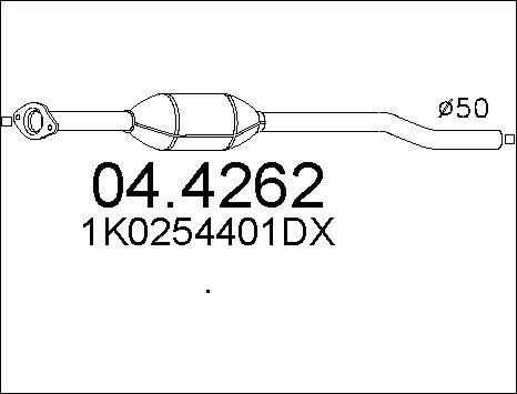 MTS 04.4262 - Katalizators autodraugiem.lv