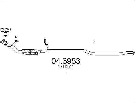 MTS 04.3953 - Katalizators autodraugiem.lv