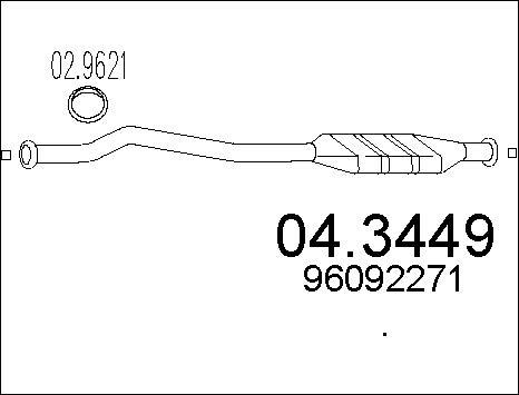 MTS 04.3449 - Katalizators autodraugiem.lv