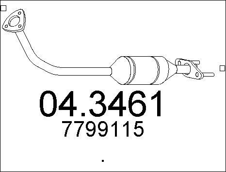 MTS 04.3461 - Katalizators autodraugiem.lv