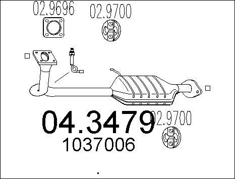 MTS 04.3479 - Katalizators autodraugiem.lv