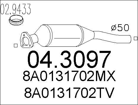 MTS 04.3097 - Katalizators autodraugiem.lv