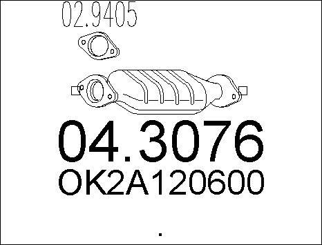 MTS 04.3076 - Katalizators autodraugiem.lv